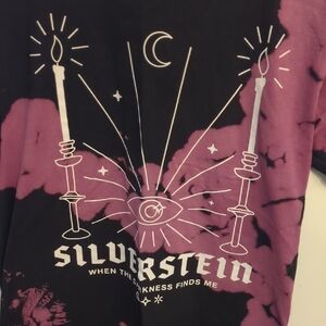 RARE Silverstein When The Darkness Finds Me Men's Tee
